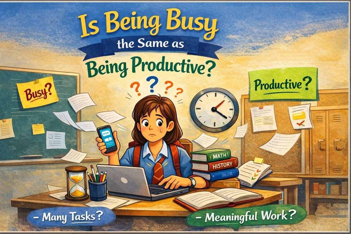 Is Being Busy the Same as Being Productive?